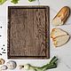 Wooden board 'Rectangular large' with a channel. Cutting Boards. derevyannaya-masterskaya-yasen (yasen-wood). My Livemaster. Фото №5