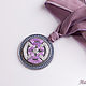 Embroidered pendant Celtica 11, Pendants, Moscow,  Фото №1