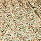 Сатиновая вискозная ткань Rayon Satin цветочный принт. Ткани. Ткани EGO. Интернет-магазин Ярмарка Мастеров.  Фото №2