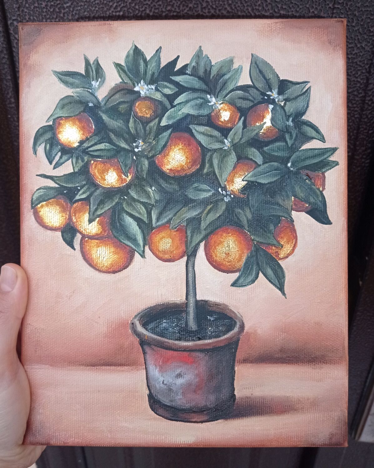 Апельсиновое дерево картина