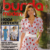 Материалы для творчества handmade. Livemaster - original item Burda Moden Magazine 5 1987 (May) in Italian. Handmade.