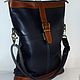 Backpack-leather bag 65. Backpacks. Sergei. My Livemaster. Фото №6