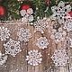 Snowflakes and Santa Claus on the Christmas tree Christmas decorations, Ded Moroz and Snegurochka, Sevastopol,  Фото №1