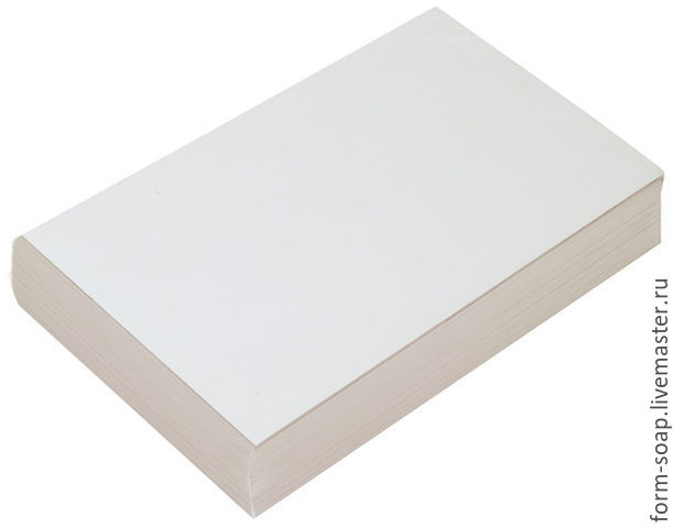 Бумага самоклеящаяся А4 купить в интернет-магазине Ярмарка Мастеров по ...