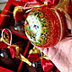 A set of Christmas balls in a box with a picture of the customer. Box. Gracilis (Workshop Elena Sugar). My Livemaster. Фото №5