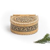 Для дома и интерьера handmade. Livemaster - original item Box of birch bark 