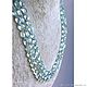 Бусы Aqua (Аквамарин). Колье. Волшебные камни. Ярмарка Мастеров.  Фото №4