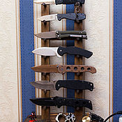 Сувениры и подарки handmade. Livemaster - original item Stand (stand) for knives from the array. Handmade.