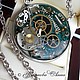 Стимпанк кулон, колье, кулон в стиле стимпанк,часы/ Steampunk. Украшения субкультур. ©️Устинова Анна  -Steampunk Master- (UstinovaAnna) (UstinovaAnna). Интернет-магазин Ярмарка Мастеров.  Фото №2