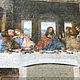 Икона Тайная вечеря Леонардо да Винчи, Христос деревянное модерн панно, Иконы, Гатчина,  Фото №1