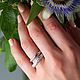 Заказать Обручальные кольца Плющи, Белое золото 585, пара. Organic Jewelry. Серебро и золото. Ярмарка Мастеров. . Кольцо помолвочное Фото №3