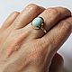 Кольцо серебряное с ларимаром. Кольца. Newstylejewelry. Ярмарка Мастеров.  Фото №5