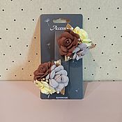 Наволочка декоративная в стиле шебби-шик "Пыльная роза"