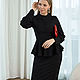 Costume 'Fine Art' black. Suits. Designer clothing Olesya Masyutina. My Livemaster. Фото №4