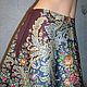 Skirt Maxi cotton shawls pavlogoradsky 2. Skirts. NicoLeTTe. My Livemaster. Фото №4