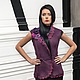 Валяный жилет "Violet". 44 -46р, Жилеты, Москва,  Фото №1