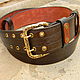 Strap male,long,big size. Straps. Marik Leather Craft. Online shopping on My Livemaster.  Фото №2