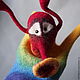 Rainbow. Glove puppet of Bi-BA-Bo. Puppet show. Taya Kart. Online shopping on My Livemaster.  Фото №2