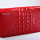 Crocodile leather Wallet with one zipper IMA0013R3. Wallets. CrocShop. My Livemaster. Фото №6