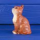 Винтаж: Фигурка рыжей кошечки (или котика) от Beswick. Статуэтки винтажные. Farfor Сlub. Ярмарка Мастеров.  Фото №4