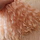 Mohair tress (champagne) (for dolls). Doll hair. Hair and everything for dolls. Online shopping on My Livemaster.  Фото №2