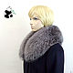 Removable fur collar Fox fur. Art. TK-697. Collars. Mishan (mishan). Online shopping on My Livemaster.  Фото №2