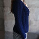 Чтобы лучше рассмотреть модель, нажмите на фото
CUTE-KNIT НатаОнипченко ЯрмаркаМастеров
Купить синий джемпер женский с v-образным вырезом