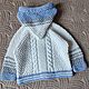 Order Sudadera con capucha con botones para niños como regalo. Knit for you (Irina). Livemaster. . Sweatshirts for children Фото №3
