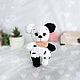 Плюшевая игрушка собака. Амигуруми куклы и игрушки. Little knit toys (littleknittoys). Ярмарка Мастеров.  Фото №5