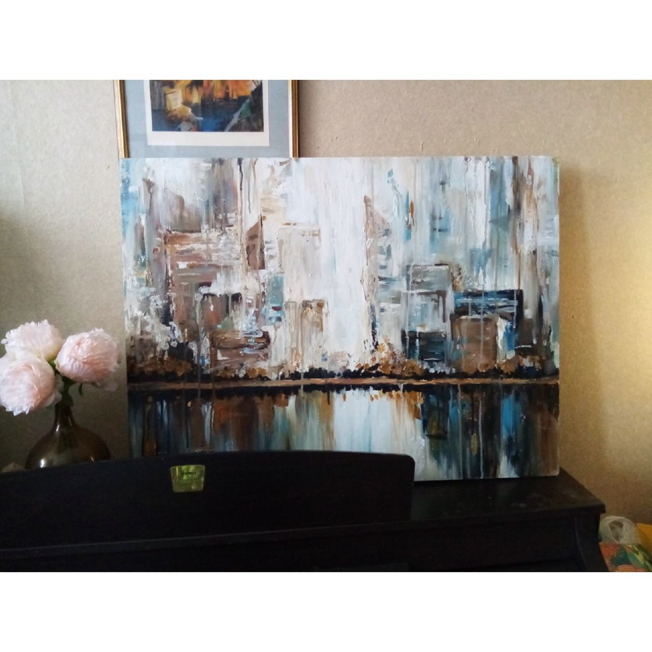 Картина холсте города "Мегаполис. Дождь", Картины, Санкт-Петербург,  Фото №1
