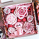"Мишка в розах" подарочный набор мыла ручной работы. Подарки на 8 марта. AG Мыло ручной работы. Интернет-магазин Ярмарка Мастеров.  Фото №2
