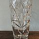Винтаж: Старинная большая ваза Cristal de Paris, 3800 г, 30 см, Франция. Вазы винтажные. Brocante chez Alla. Ярмарка Мастеров.  Фото №4