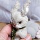 Easter Bunny. Коллекционный зайчик тедди. Тедди Зверята. Маленькое Чудо. Интернет-магазин Ярмарка Мастеров.  Фото №2
