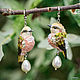 Rosalyn Birds Earrings'. Earrings. Coffeelena. My Livemaster. Фото №6