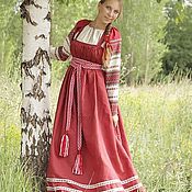 Эльфийское платье мод.4 с поясом