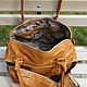 Women's leather bag FRANCESCA LUX ochre. Classic Bag. Tais-bags. My Livemaster. Фото №5