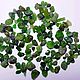 Tsavorite, tsavorite ( green garnet, vanadium grossular) Tanzania. Minerals. Stones of the World. My Livemaster. Фото №5