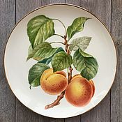 Посуда handmade. Livemaster - original item Painted porcelain. Plate 