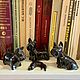 Scotch Terrier (Scottish Terrier) porcelain figurine. Figurines. Veselyj farfor. Интернет-магазин Ярмарка Мастеров.  Фото №2