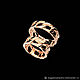 Обручальные кольца "Chain" из золота 585 пробы. Обручальные кольца. BUGAKOV jewelry. Ярмарка Мастеров.  Фото №5