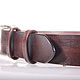 Aviator 'Blues' men's travel bag made of genuine leather. Straps. CRAZY RHYTHM bags (TP handmade) (tp-handmade). My Livemaster. Фото №4