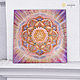 Mandala on canvas with natural stones. Pictures. veronika-suvorova-art. Online shopping on My Livemaster.  Фото №2