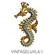 Винтаж: Винтажная брошь «Sea Horse/Морской Конек» от HATTIE CARNEGIE, Броши винтажные, Москва,  Фото №1