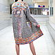 Order Designer coat with print, womens coat. Yaga handmade clothing & textiles. Livemaster. . Coats Фото №3