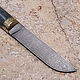 Knife 'Kabardian' Damascus stab.karelka. Knives. Artesaos e Fortuna. My Livemaster. Фото №4