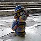 Керамическая обезьянка Гоша. Именные сувениры. Галина (CraftCeramics). Ярмарка Мастеров.  Фото №5