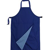 Apron for the workshop. Potter's apron made of thick cotton