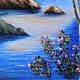 Order "Mediterranean: The house near the sea" Oil painting. Kind paintings by Irina Belozerova. Livemaster. . Pictures Фото №3