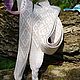 Belt Goddess Ladushka white-gray. Belts and ribbons. ЛЕЙЛИКА - пояса и очелья для всей семьи. My Livemaster. Фото №4