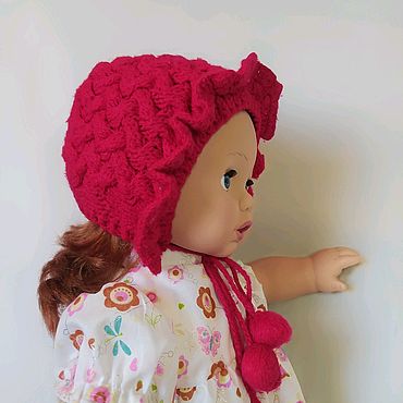Одежда детская ручной работы. Ярмарка Мастеров - ручная работа Чепчик. Handmade.